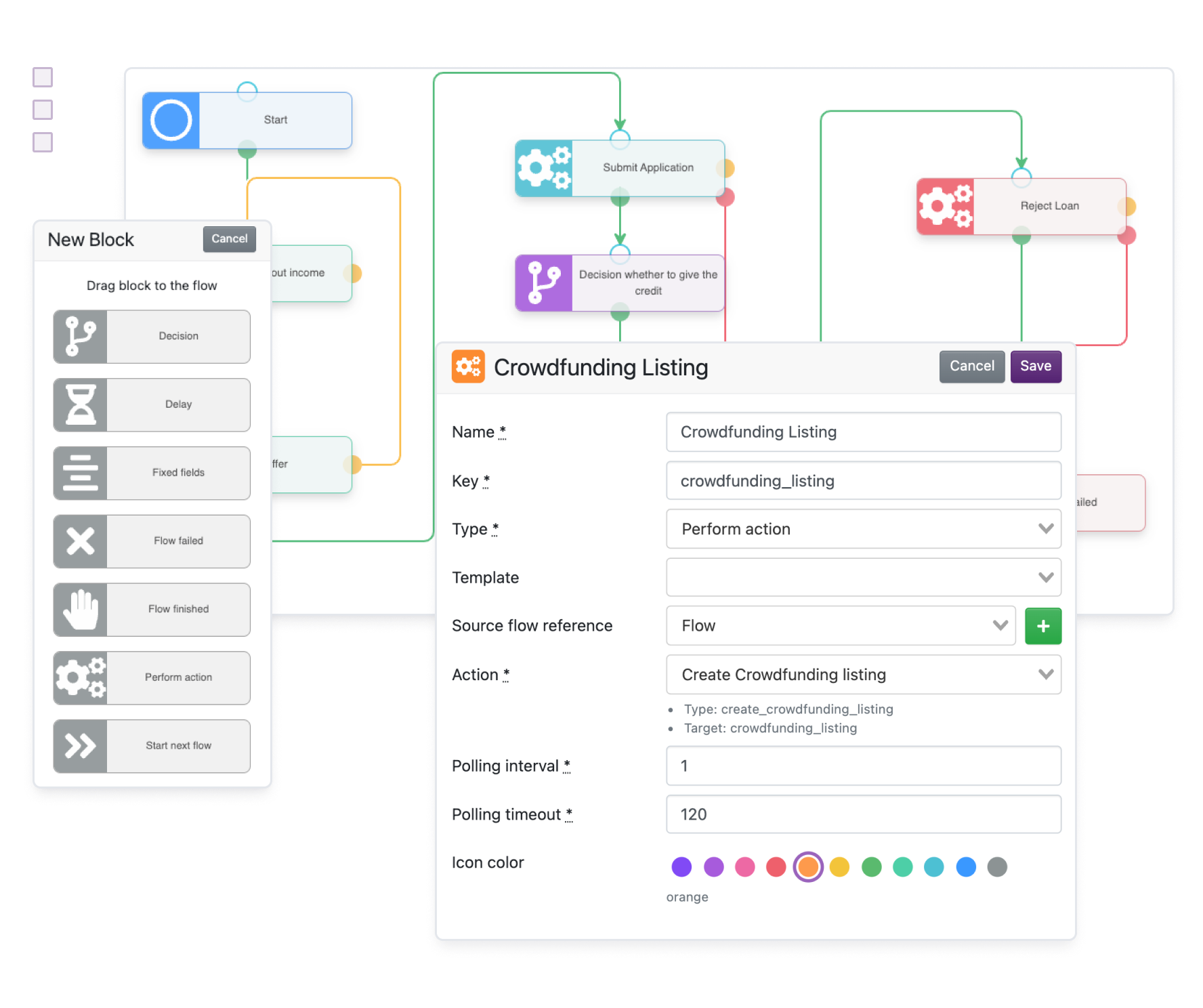 screenshot of Fintech Market Core System